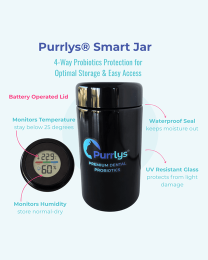 Battery-Powered Probiotic Smart Jar - Purrlys®